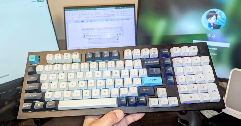 Keychron Q5 MAX｜高性能・フラッグシップの見出し用写真。