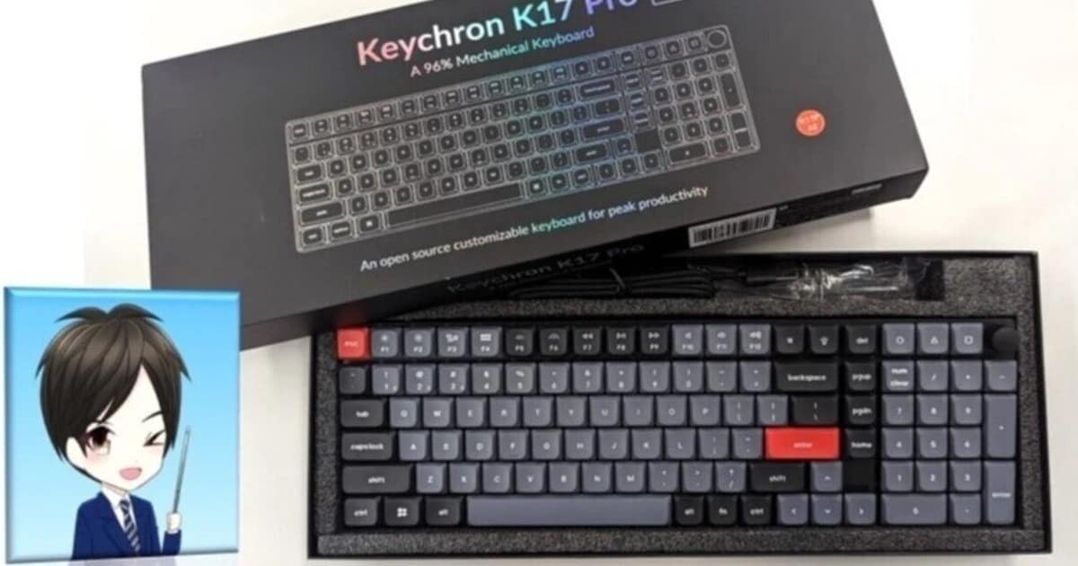 Keychron製品のレビュー｜インフルエンサーとして語りますのアイキャッチ