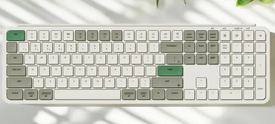 Keychron B6 Proレトログリーン